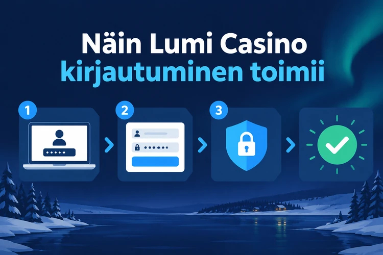 Näin Lumi Casino kirjautuminen toimii