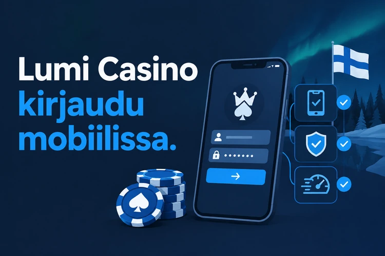 Lumi Casino kirjaudu mobiilissa